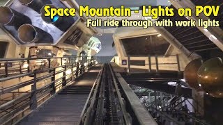 Space Mountain - Lights On Pov