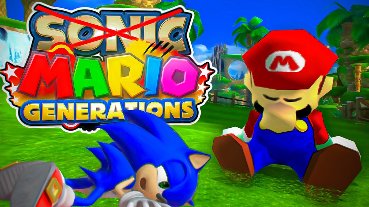 Can You Beat Sonic Generations as Mario?