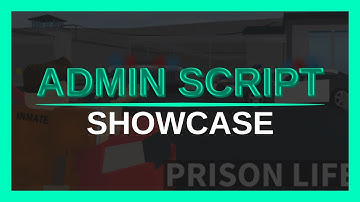 Prison Life Admin Script Showcase | Credits: Septex | Roblox