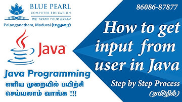#How to get #input from user in #Java, Java User Input (Scanner) How to Take Input From User in Java