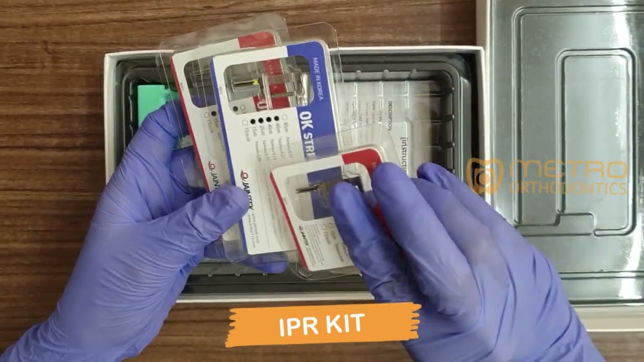 INTER PROXIMAL REDUCTION KIT - FULL VIDEO @ Metro Orthodontics