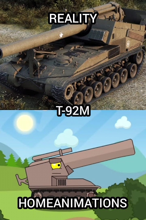 Homeanimations VS Reality! part-7 #homeanimations #tanks #reality
