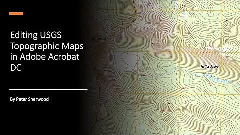 Obtaining and Customizing USGS Topographic Maps