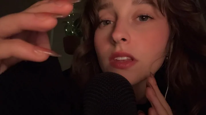 ASMR 50 sleepy minutes of personal attention, mouth sounds, whispers, taps, scratches and cat purrs