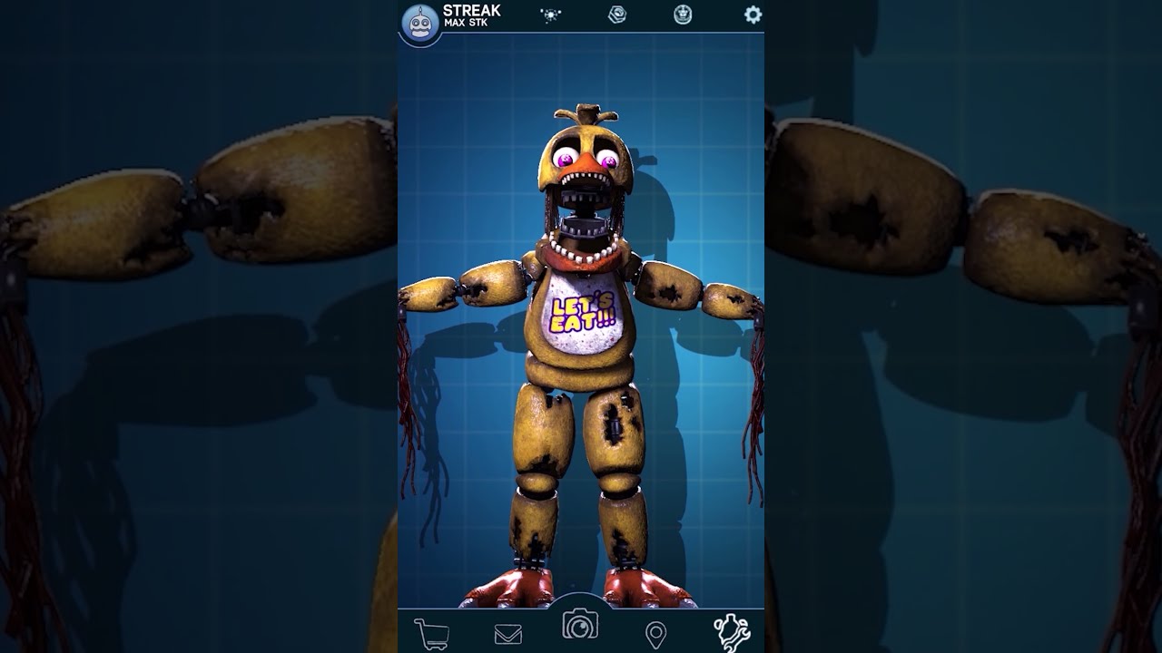 ✨️Classic Freak Chica - FNAF AR Workshop Animation✨️ 🔴My YT channel