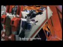 Transformers Stop Motion Movie 1986: The Hijack (Shuttle attack scene)