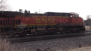 BNSF 5508 West in Wyanet, IL 2/5/26