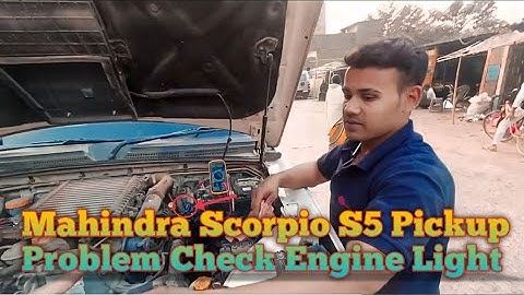 Mahindra Scorpio S5 Pickup Problem Check Engine Light DTC P0183//P0299//U0073