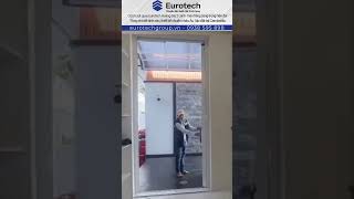 Sang Trọng, Hiện Đại Cho Biệt Thự Tại Campuchia.cửa Trượt Quay Eurotech Hoàng Gia 2 Cánh Màu Trắng