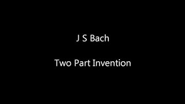 J S Bach: Two Part Invention No. 1 in C Major BWV 772 on electric guitar