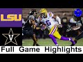 #20 LSU vs Vanderbilt Highlights | College Football Week 5 | 2020 College Football Highlights