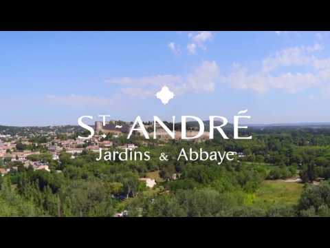 Vue aérienne de l'abbaye Saint André