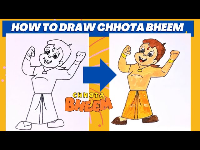 Chhota Bheem Drawing Book By Sundaram at Rs 35/piece | Drawing Book in  Mumbai | ID: 22831833312