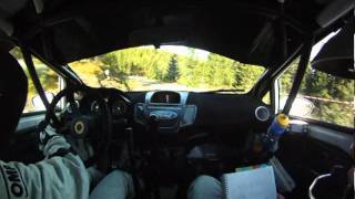 Rally Hedemarken 2011: SS1 - Larsen/Eriksen (GoPro)