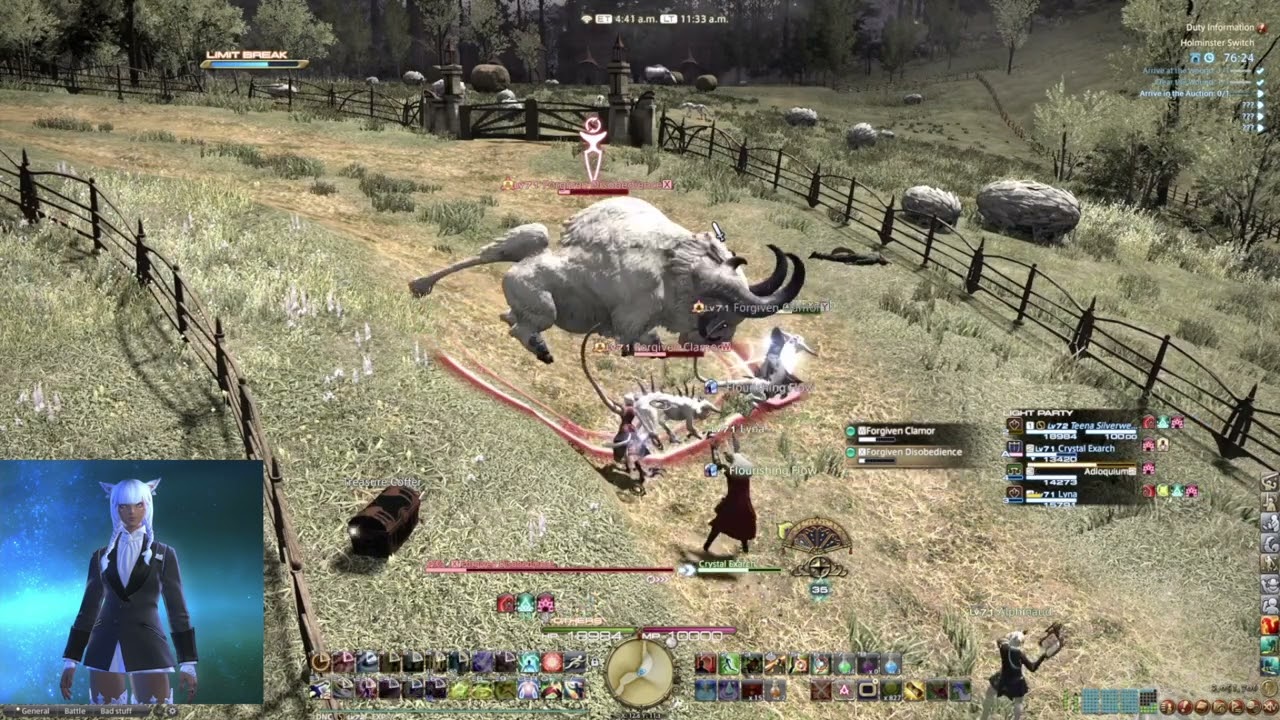 FFXIV Holminster Switch with Trusts (Level 71 dungeon Scenario Mode)