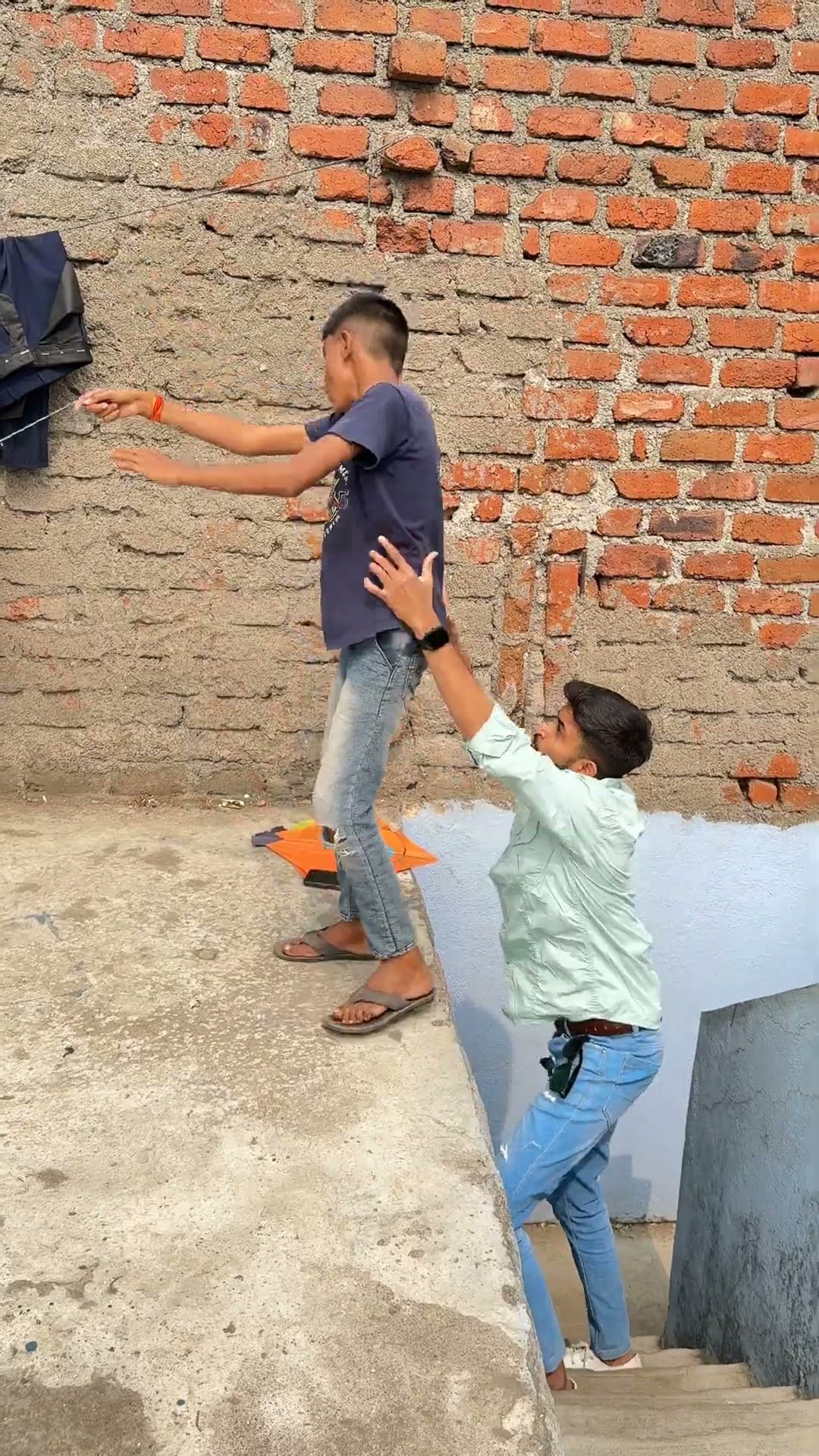 Garena Free Fire And Chotu Kite Se Girte Girte Bacha ?? #shorts#freefireshorts