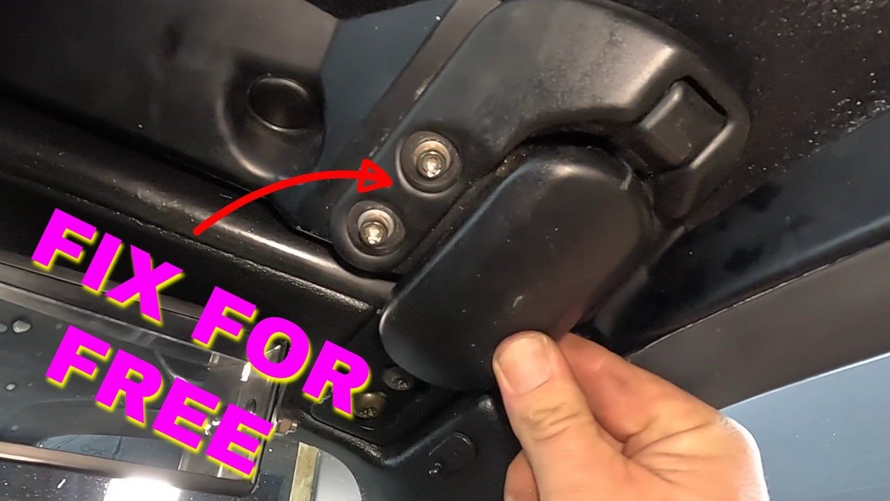 Отремонтируйте защелку крыши вашего MX5 MIATA бесплатно