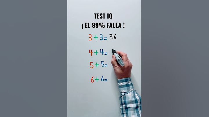 Test de inteligencia - Test iq - IQ TEST - ¡ El 99% Falla !