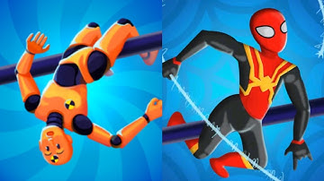 Ragdoll Fall Break the Bones VS Ragdoll Dismount Satisfying ASMR GamePlay (Android,ios) (New Update)