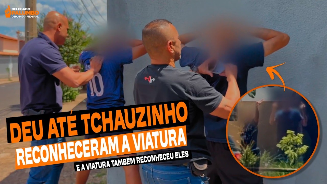 DEU TCHAU PARA A VIATURA E FOI PR3S0