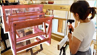 Unboxing my Louët Megado Dobby Loom &amp; Full Assembly