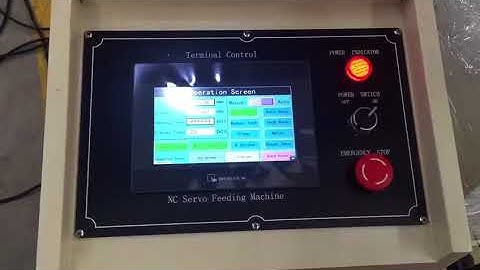 NC Servo feeder RNC 300 0 3 3 2mm to Indonesia