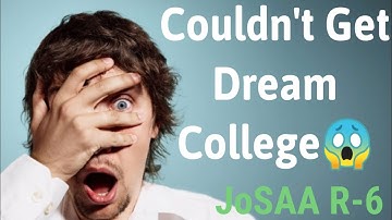 My JoSAA Round 6 Seat Allotment Result😭||🔥Expectation vs Reality 🔥||JoSAA Counselling 2021#josaa2021