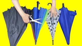 [DIY] Don't throw away a perforated umbrella. 2 | Get ready to be surprised.