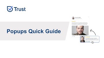 Trust - #1 Video Testimonial Platform - QuickGuide Popup