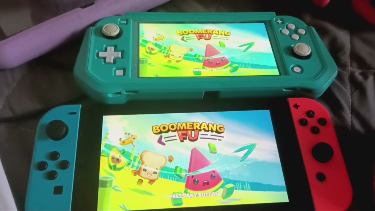 Fmod Cranky Watermelon Boomerang fu demo vs Boomerang fu full version