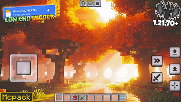 Ultra Realistic Shader For 2gb Ram 1.21.70 | Shaders Minecraft Pe 1.21+ | DRIFT GAMER