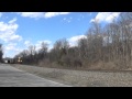 EMD Trio On CSX Q417 At CP 78 West Park NY