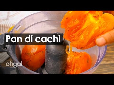 Pan di cachi: frulla il cachi con la buccia per un dolce morbido e saporitissimo