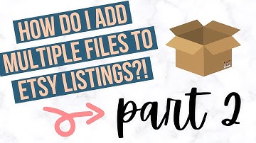 How To Add Multiple Files To Etsy Listings Using Zip Files