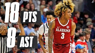 JD Davison Drops Near Double-Double At Ole Miss | 18 PTS \& 8 AST