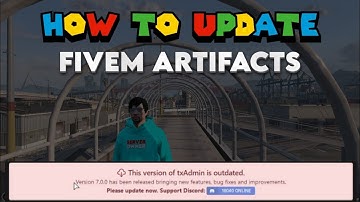 HOW TO UPDATE FIVEM ARTIFACTS EASY | FiveM Roleplay Scripts | FiveM Tutorial 2024 | MJ DEVELOPMENT