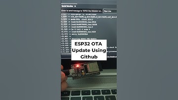 Easy ESP32 OTA Firmware Update with Github Cloud