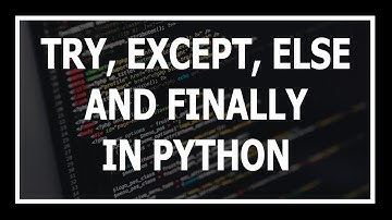 [Hindi] Try, Except, Else and Finally in python explained | Advanced python tutorials in Hindi