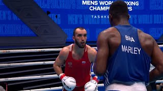 QF (92KG) GADZHIMAGOMEDOV MUSLIM (RUS) vs MACHADO KENO (BRA) | IBA World Boxing Championships 2023