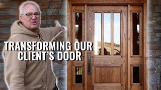 Transforming Our Client's Door by Black Forest Wood Co. 22,685 views 1 year ago 14 minutes, 10 seconds