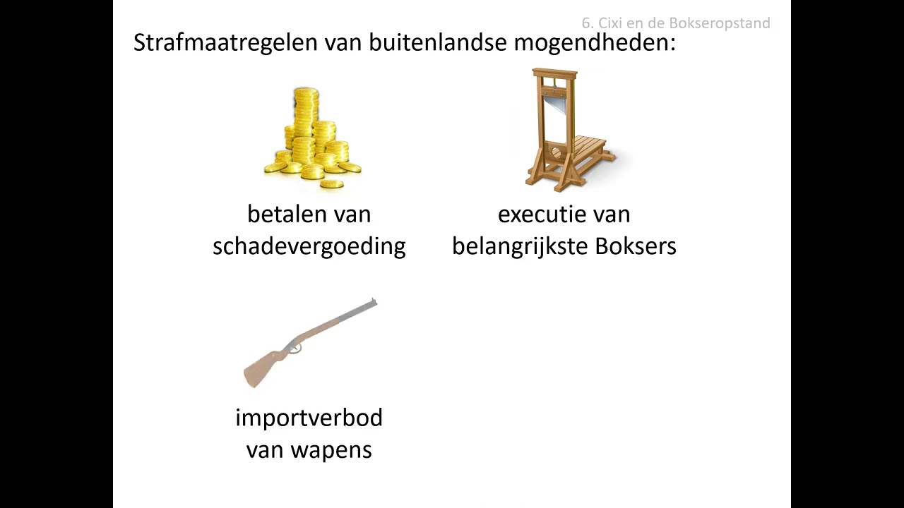6 Cixi En De Bokseropstand vwo HC China 1842 2001 YouTube