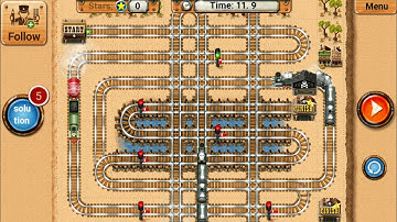 Train Line Maze | Rail Maze 2 | Solve Puzzle Games | Android Gameplay #362