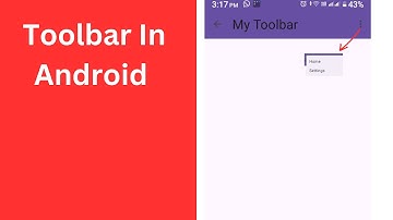 Android Toolbar Tutorial: Create a Custom Toolbar with Menu Items in Java