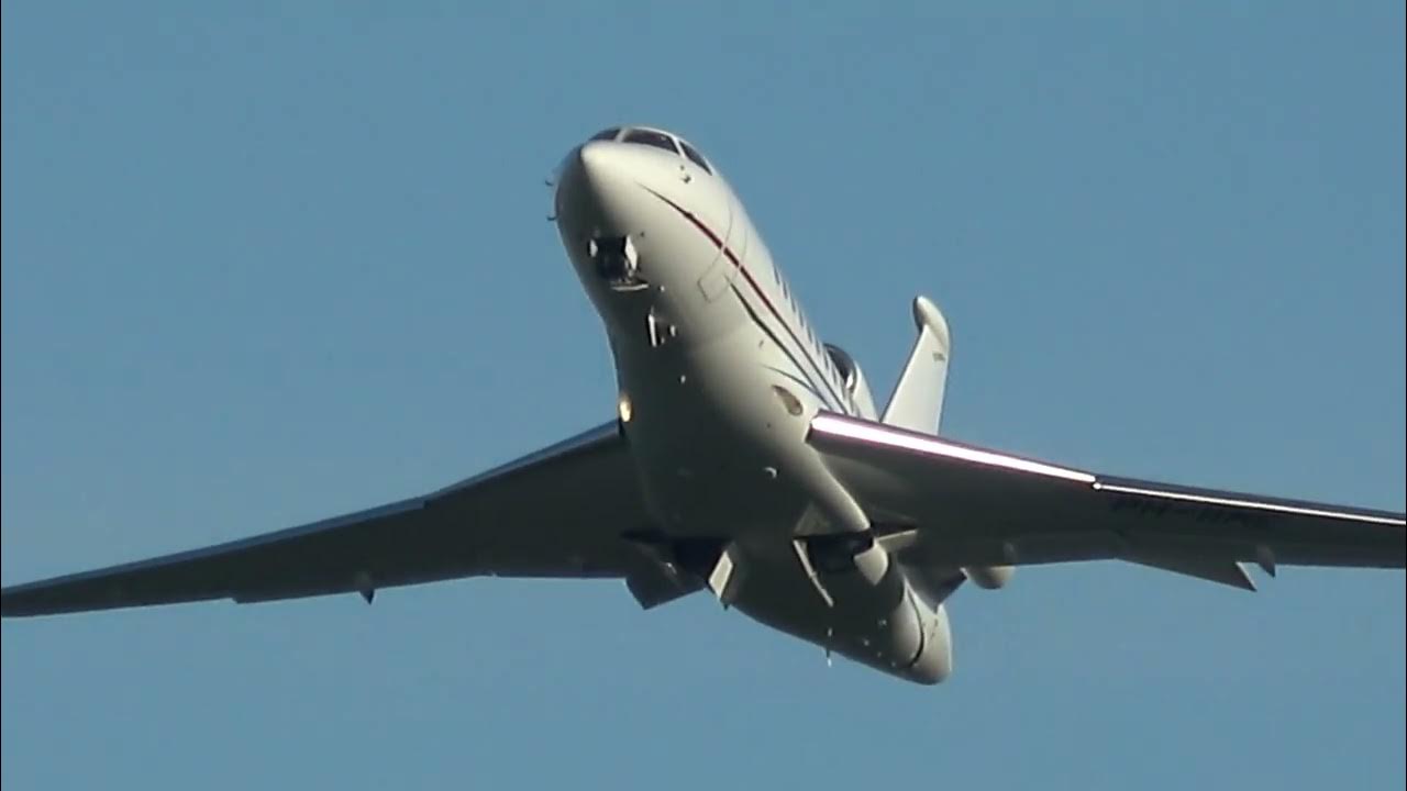 FALCON 7X PHRME DEPARTING OFF FARNBOROUGH EGLF 1012 YouTube
