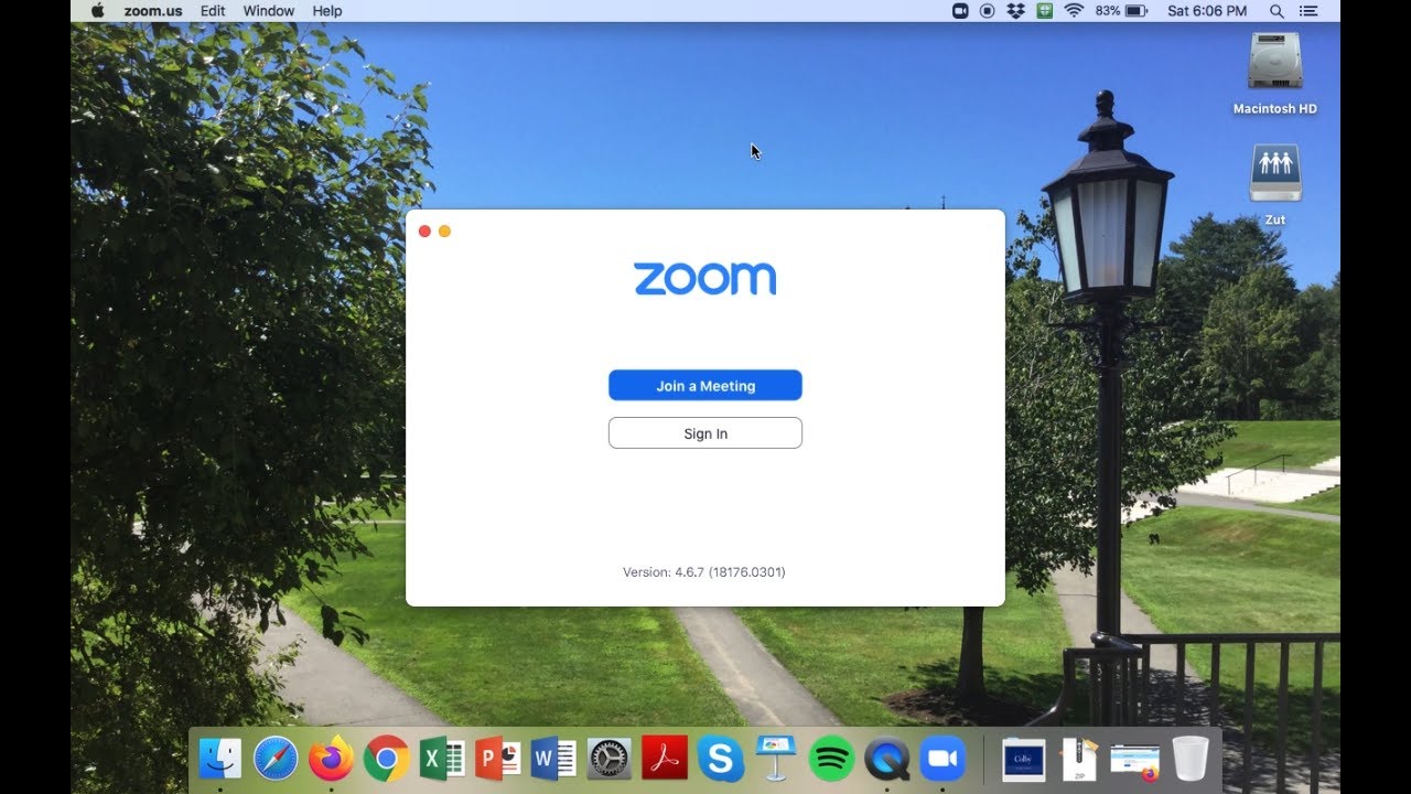 zoom download and install