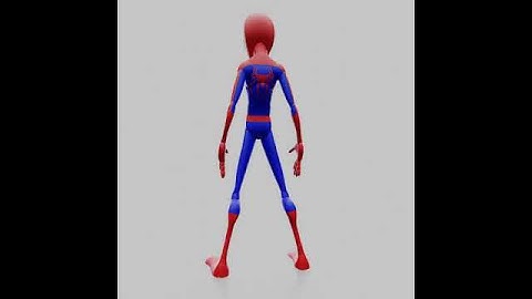 Blender 3D - Spider-Man (Stylized) - Vertex Painting