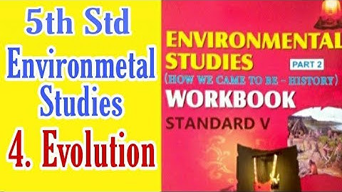 5th Std, Evolution, Workbook Question and Answer, Chapter 4, EVS 2 History