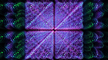 4K -Sparkling Fractal Spots Net- 2160p Hypnotic Motion Effect AA VFX