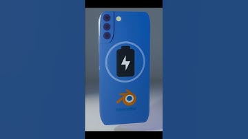 3D Low Poly Smartphone in Blender