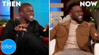Then and Now: Kevin Hart's First and Last Appearances on 'The Ellen Show'